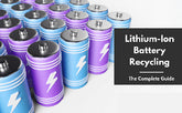 How should lithium battery disposal and recycling be done?