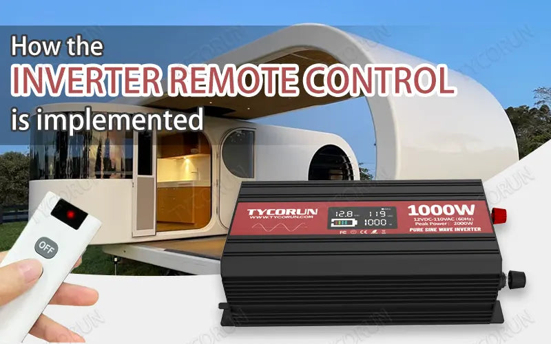 How the inverter remote control is implemented