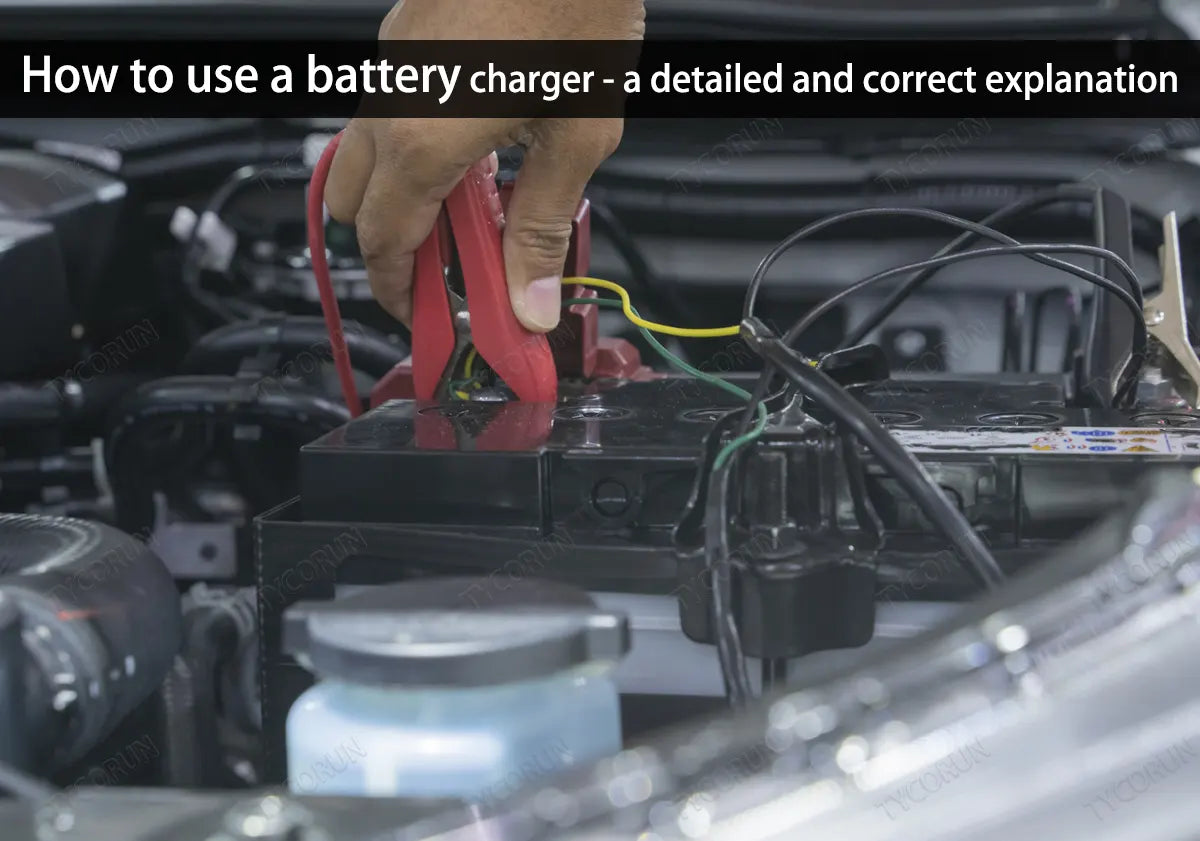 Used car battery discount charger