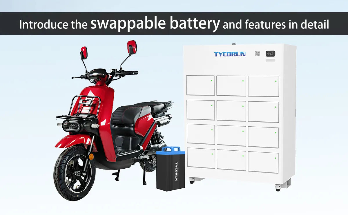 Introduce the swappable battery and features in detail – TYCORUN