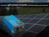 Introduce split phase inverter and high quality power demand