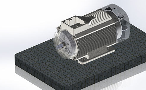 Introduction of doubly-fed asynchronous generator
