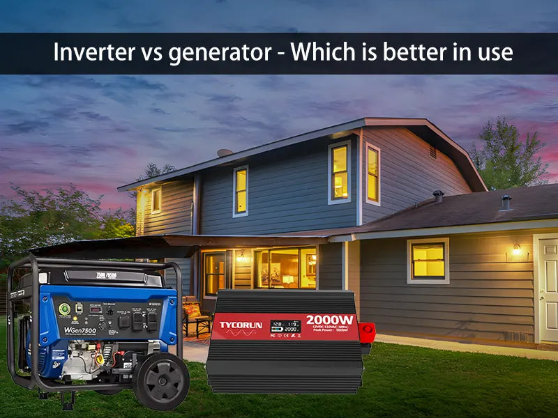Inverter or Generator. Which Is Best for Home Use?