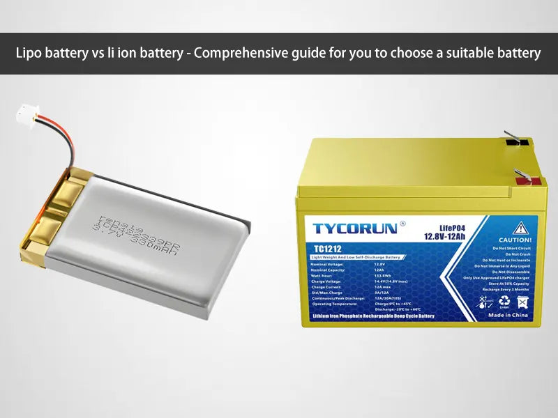 Lipo battery vs li ion battery
