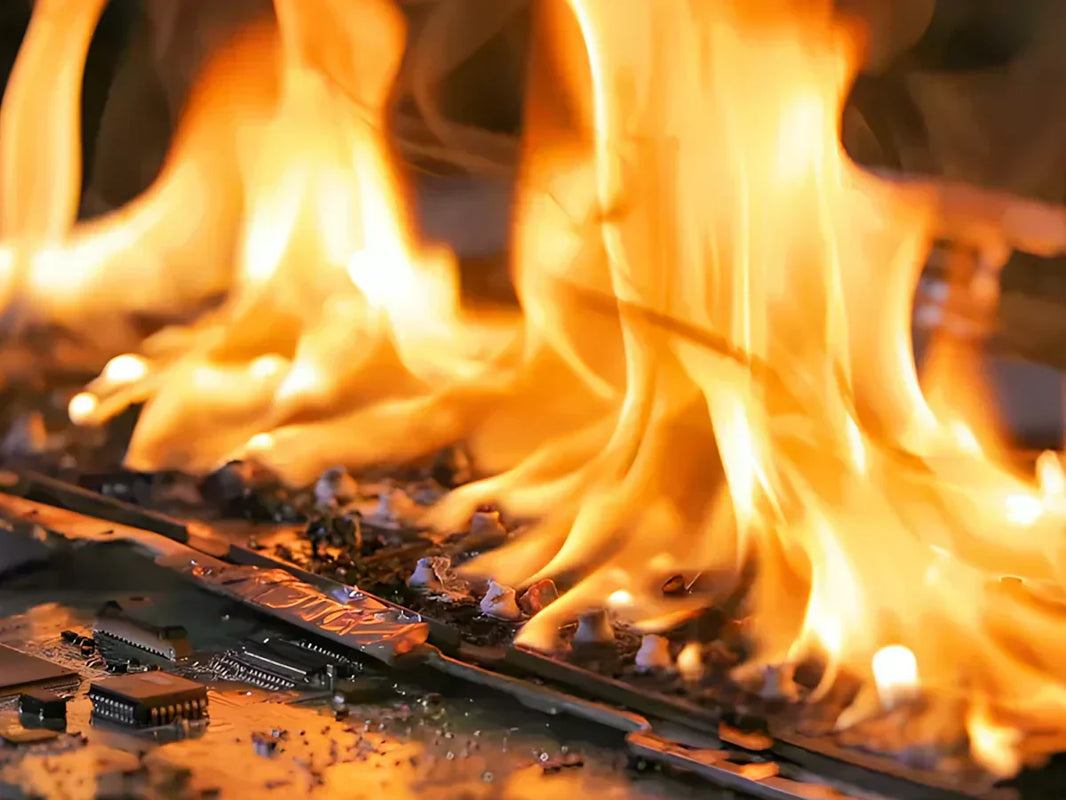 Lithium Ion Battery Fire