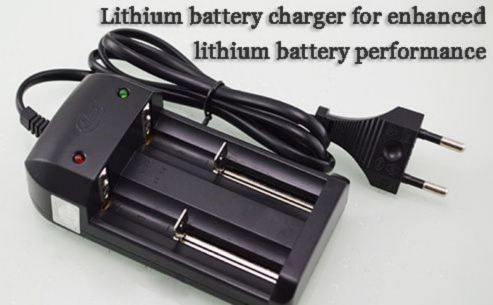 Lithium battery charger for enhanced lithium battery performance
