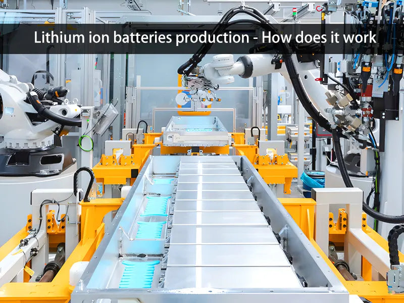 Lithium ion batteries production