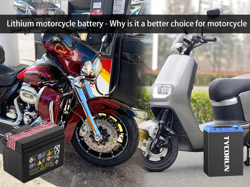 Lithium motorcycle battery