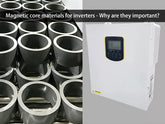 Magnetic core materials for inverters