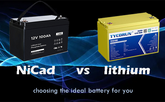 NiCad vs lithium - choosing the ideal battery for you