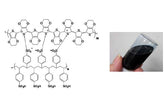 What is an organic conductive polymer material?