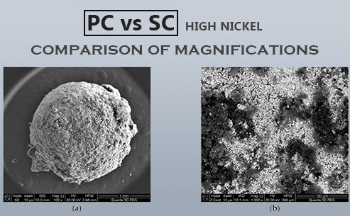Polycrystalline vs single crystal high nickel - comparison of rate