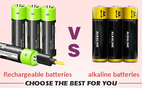 Rechargeable batteries vs alkaline - choose the best for you