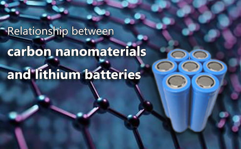 Relationships between carbon nanomaterials and lithium batteries
