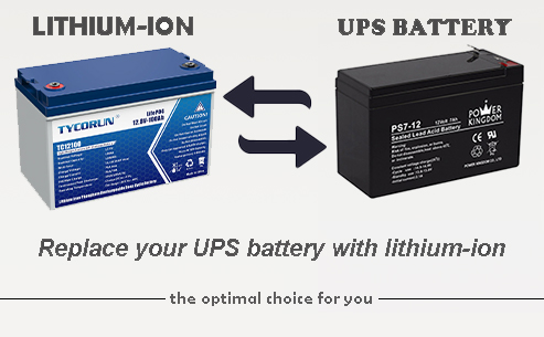 Replace your UPS battery with lithium-ion - the optimal choice for you