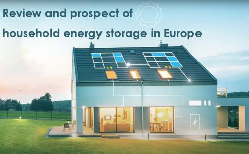 Review and prospect of household energy storage in Europe