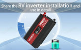 Share the RV inverter installation and use in detail