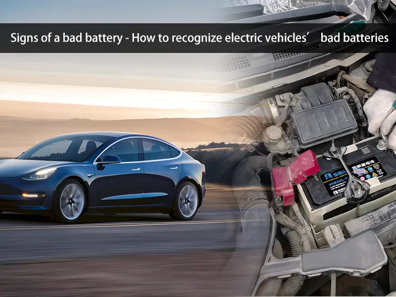 Signs of a bad battery for EV health