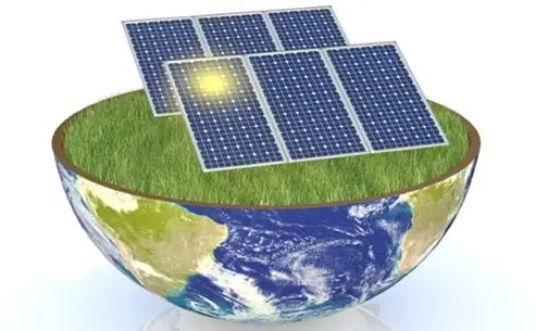 Solar energy on earth