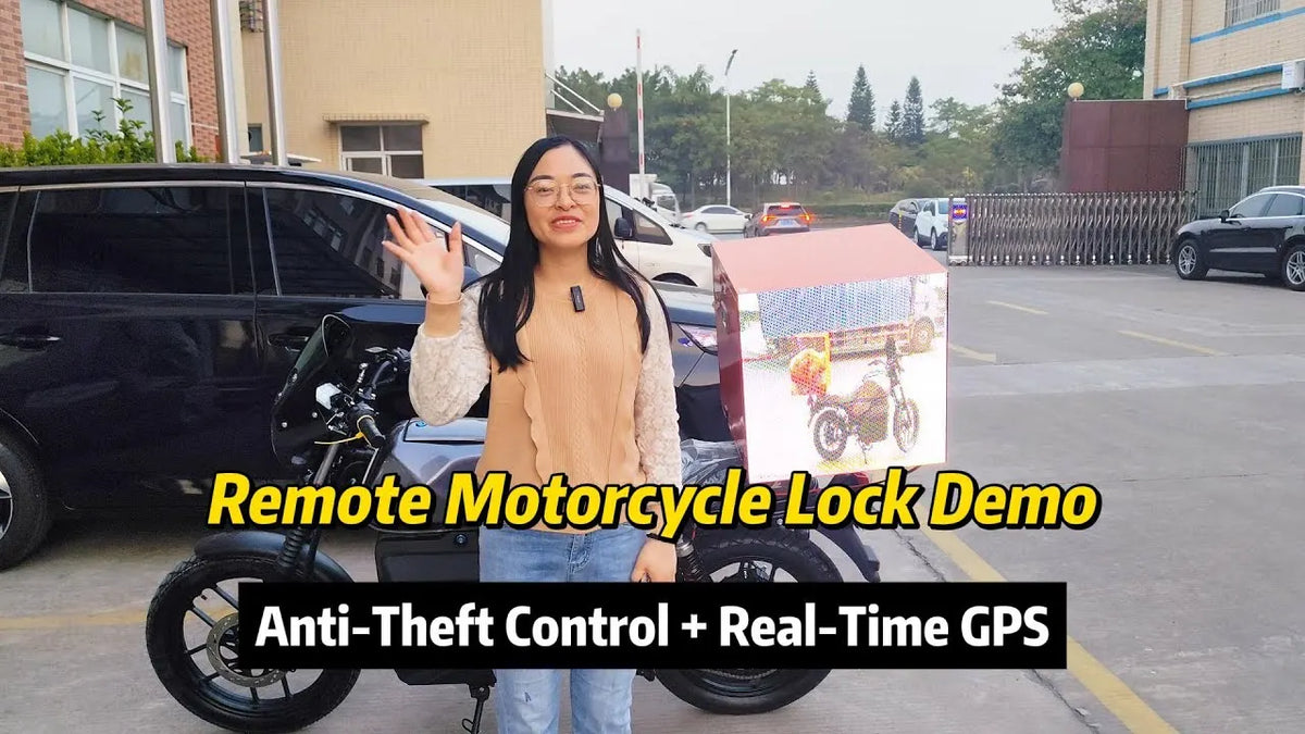TYCORUN Smart VCU remote motorcycle lock and GPS tracking