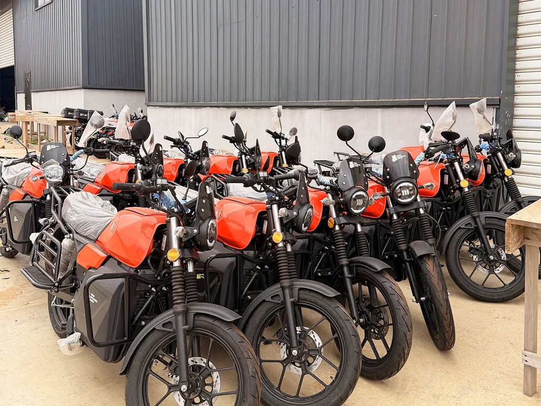 TYCORUN Powers 1,300-E-Motorcycle Battery-Swap Fleet in Ghana