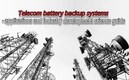 Telecom battery backup systems