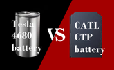 Tesla 4680 battery VS CATL CTP battery