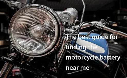 The best guide for finding the motorcycle battery near me