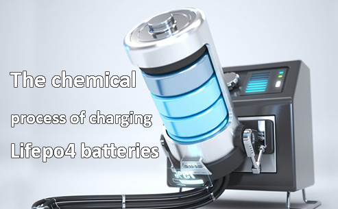 The chemical process of charging lifepo4 batteries