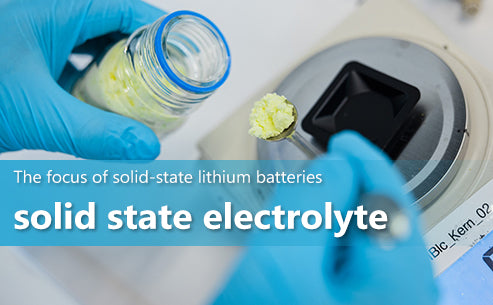 The focus of solid state lithium batteries - solid state electrolyte