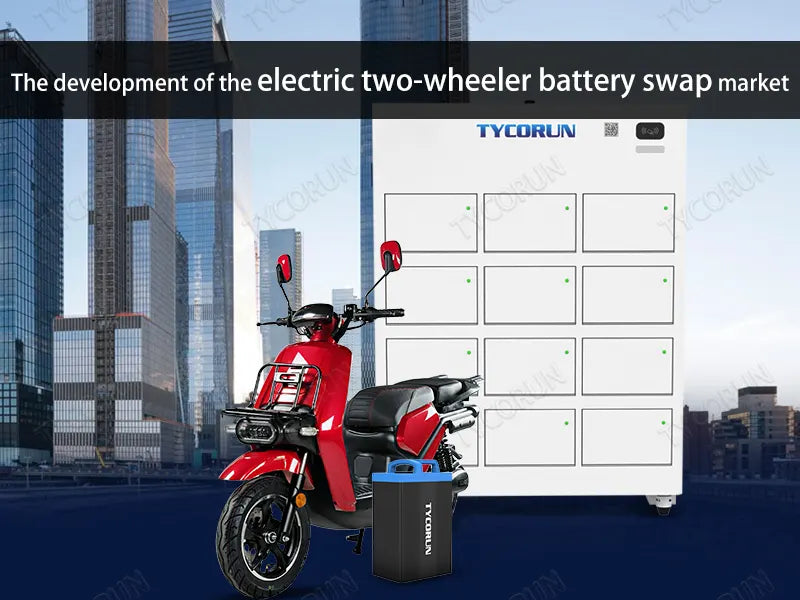 The development of the electric two-wheeler battery swap market