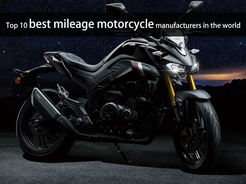 Top 10 best mileage motorcycle manufacturers in the world Tycorun Batteries