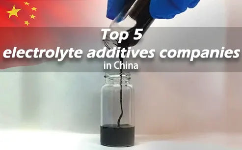 Top 5 electrolyte additives companies in China