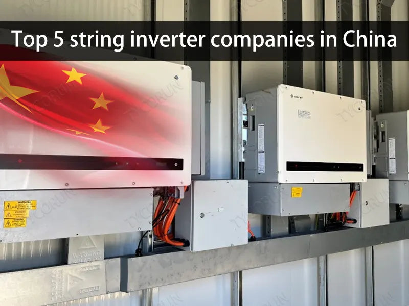 Top 5 string inverter companies in China