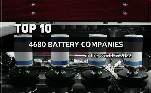 Top 10 4680 battery companies in the world in 2022