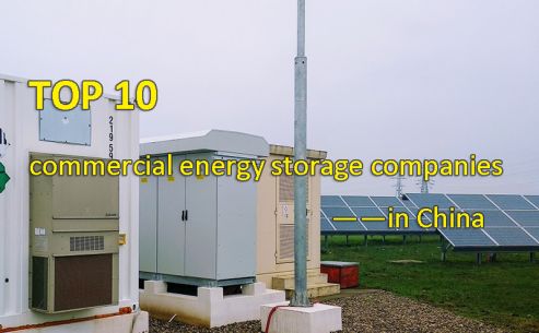 Top 10 commercial energy storage companies