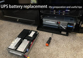 UPS battery replacement - the preparation and useful tips