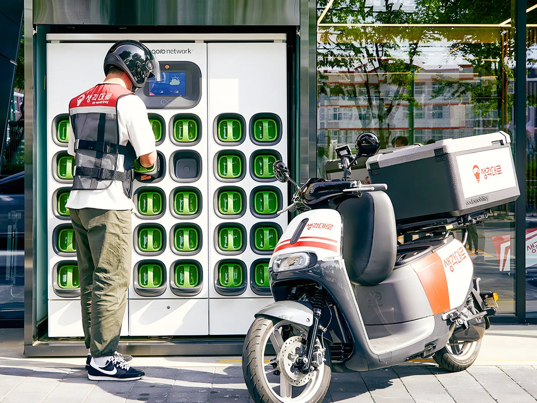 Understand Gogoro practical range model with battery swap mode