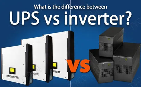 What is difference between UPS vs inverter
