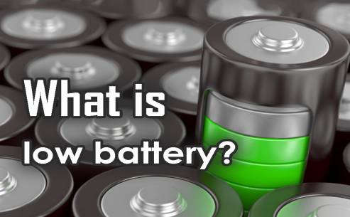 Detailed facts about low battery