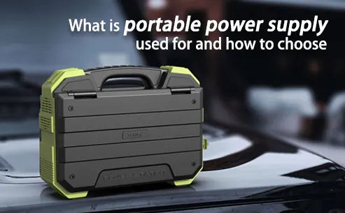 What is portable power supply used for