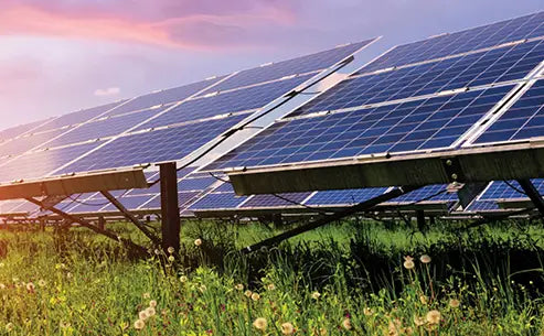 What is the working principle of solar battery?