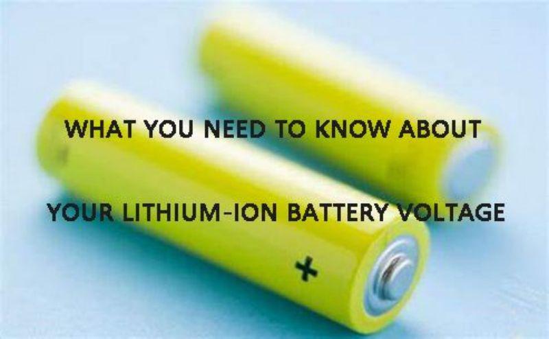 What you need to know about your lithium-ion battery voltage