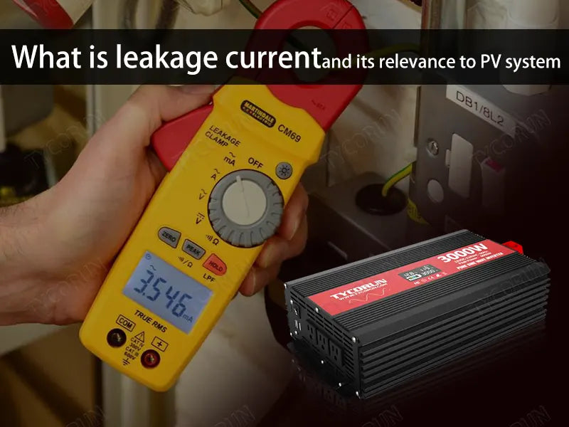 What is leakage current and the relevance to PV system