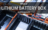 What is lithium battery box and its use in EV