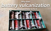 Why does battery vulcanization occur and how to fix it