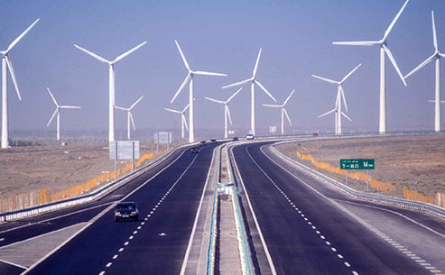 Wind power resources zoning in China