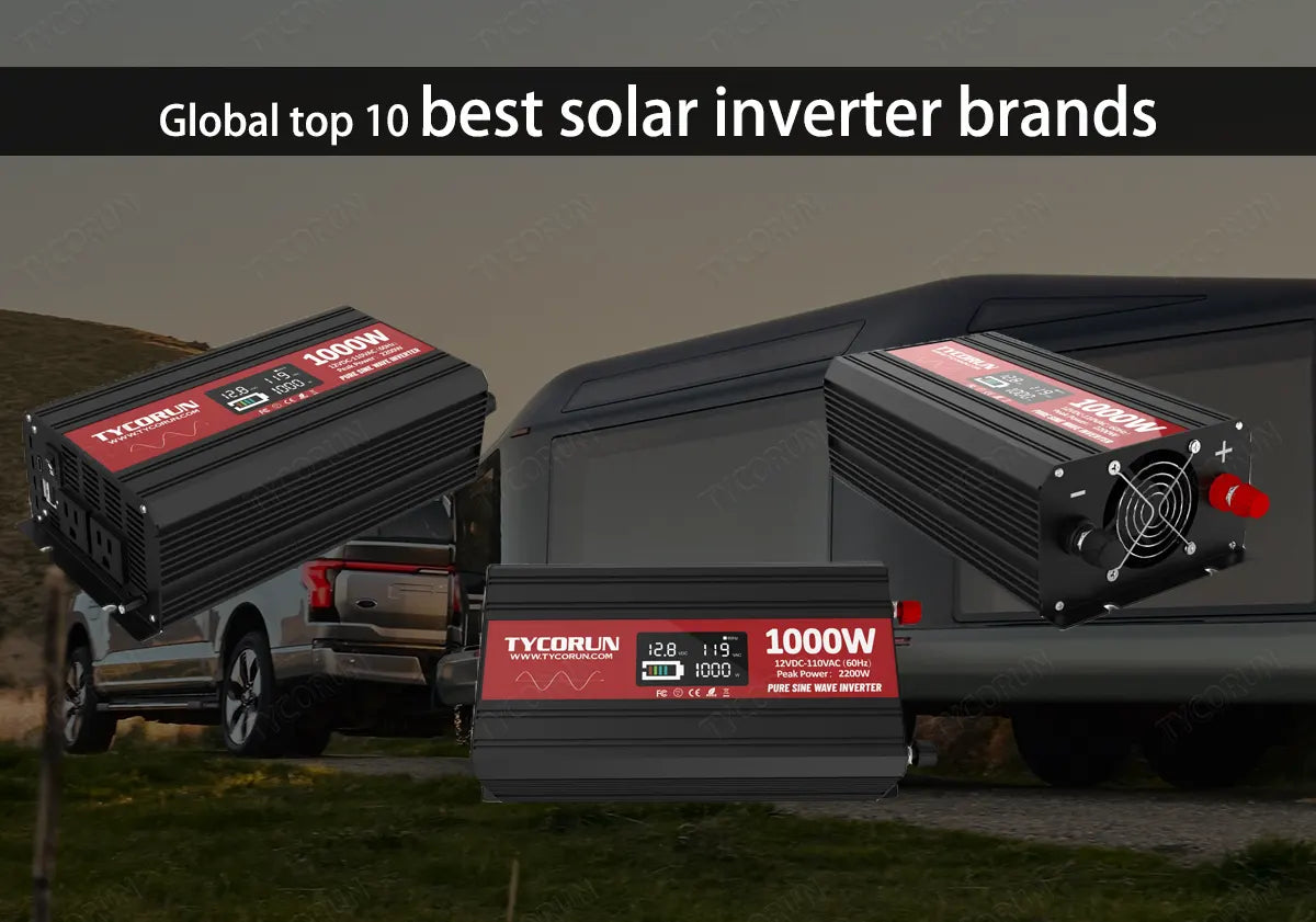Global top 10 best solar inverter brands-Tycorun Batteries