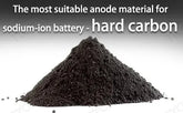 suitable anode material for sodium-ion battery - hard carbon