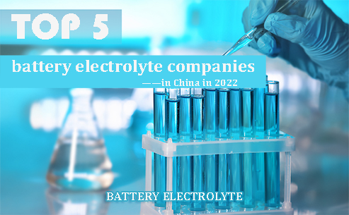 top 5 battery electrolyte companies